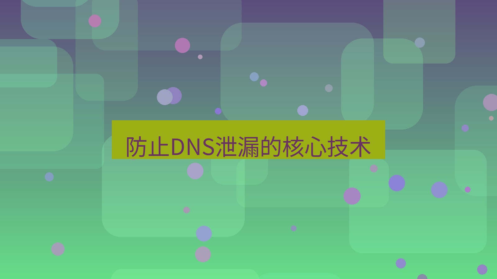 快连VPN 防止DNS泄漏的核心技术