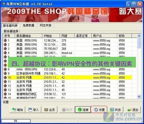 快连VPN 四、超越协议：影响VPN安全性的其他关键因素