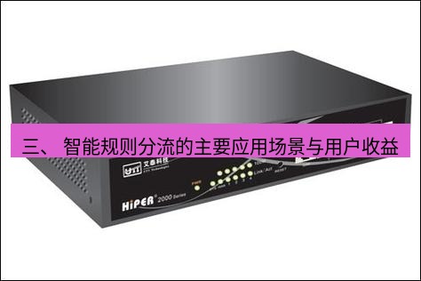 快连VPN 三、 智能规则分流的主要应用场景与用户收益