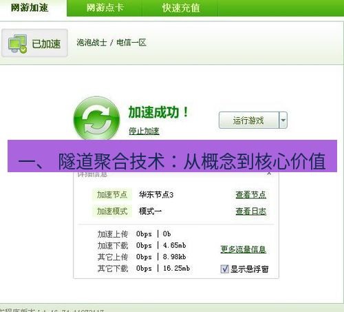 快连VPN 一、 隧道聚合技术：从概念到核心价值
